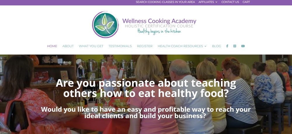 Wellness Cooking Academy — Health education